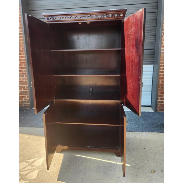 Brown Attributed to Oly Studio Elisabeth Cabinet For Sale - Image 8 of 13