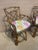 Coastal Lane Venture Tradewinds Rattan Swivel Bar Stools - a Pair For Sale - Image 3 of 5
