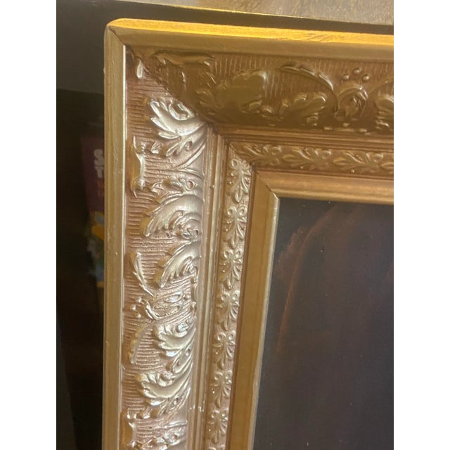 Mid Century Still Life Oil on Canvas Painting by Agostino Vincenzi For Sale In Savannah - Image 6 of 10