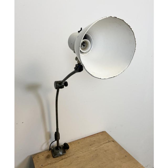 Large Industrial Workshop Table Lamp, 1960s For Sale - Image 16 of 18