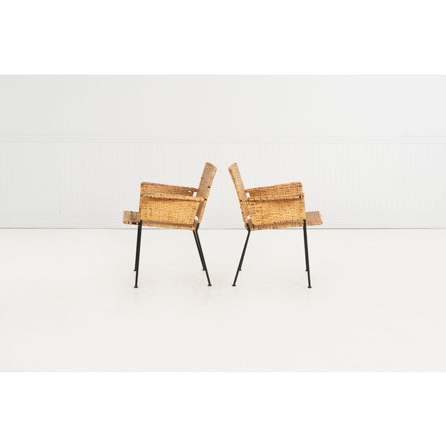 Pair of Van Keppel-Green “Vkg” Model 864 Club Chairs, California, 1953 For Sale - Image 4 of 12