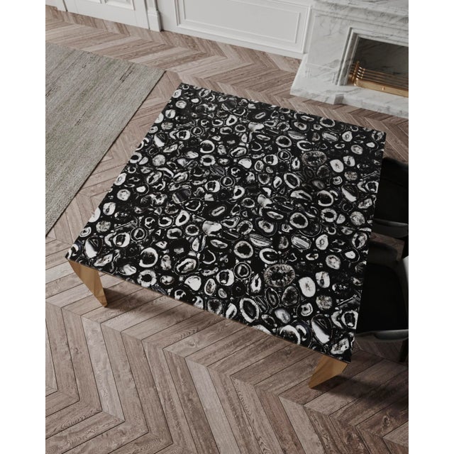 Indulge and enjoy a lifetime of beauty. The Grand Architectonic Table is an elegant and unique piece of furniture art...