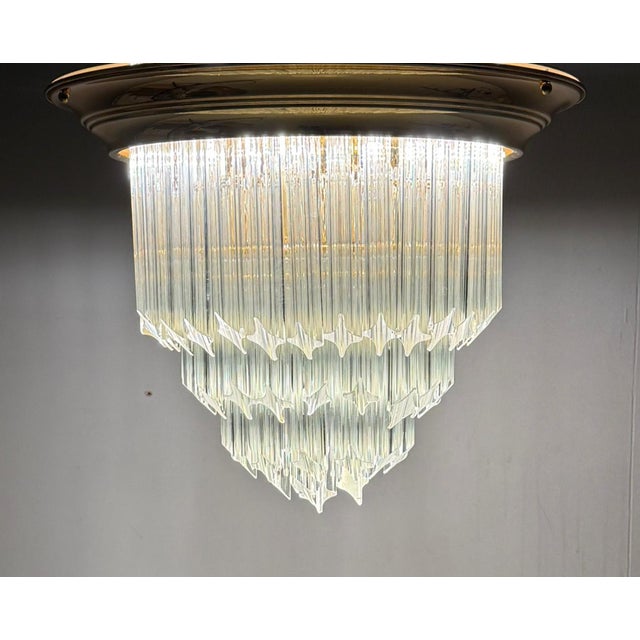 Asta Quadrilobo Ceiling Light in Murano Glass, Italy, 1960s For Sale - Image 9 of 18