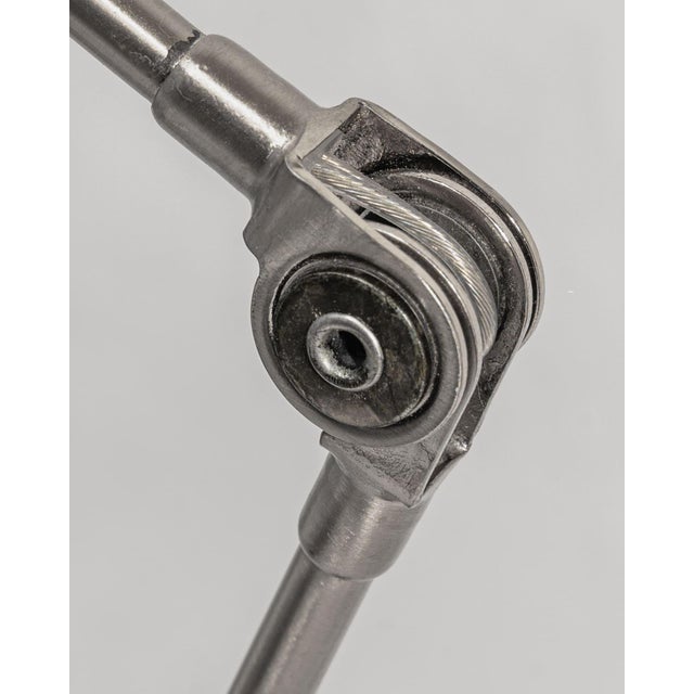 Metal Daphine Lamp by Tommaso Cimini for Lumina, 1970s For Sale - Image 7 of 12