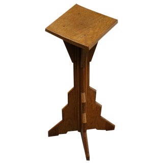 Art Deco Pedestal, 1930s For Sale