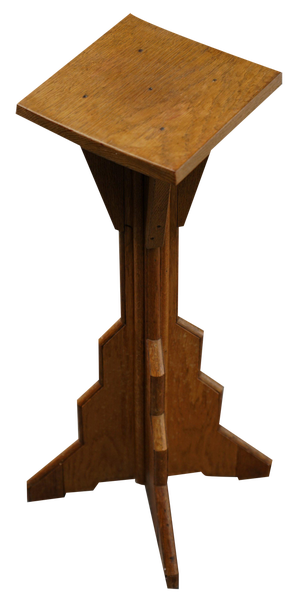 Art Deco Pedestal, 1930s