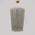 Beige Art Deco Style Brass Murano Glass Lantern Ceiling Light by Barovier & Toso, 1980 For Sale - Image 8 of 8