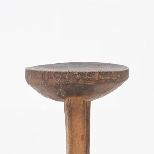 Vintage African Tribal Stool, 1950s For Sale - Image 12 of 17