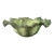Cabbage Leaf Majolica Centerpiece Bowl For Sale
