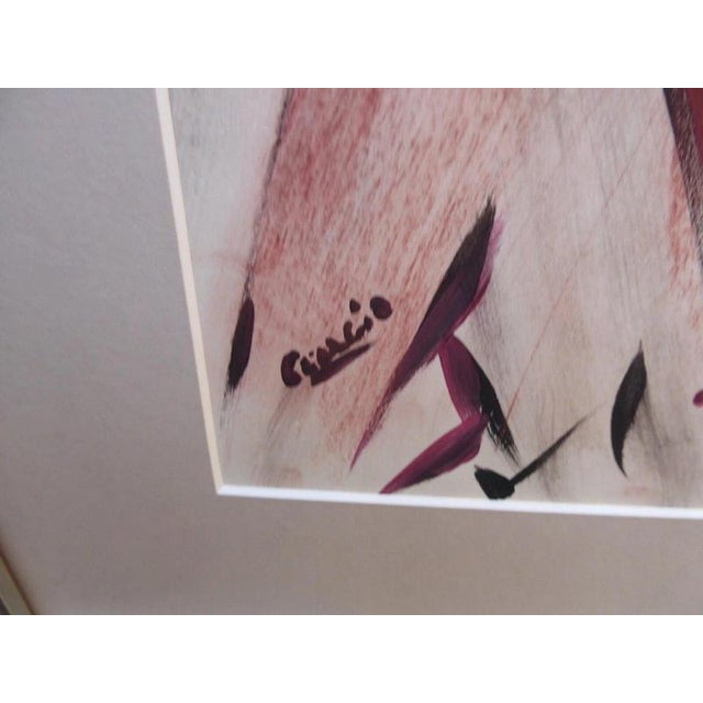 Girl in the Hat, 1960s, Watercolour For Sale - Image 3 of 14