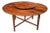 American Pine 60" Diameter Circular Dining Room Table With Lazy Susan Center, C1960s For Sale