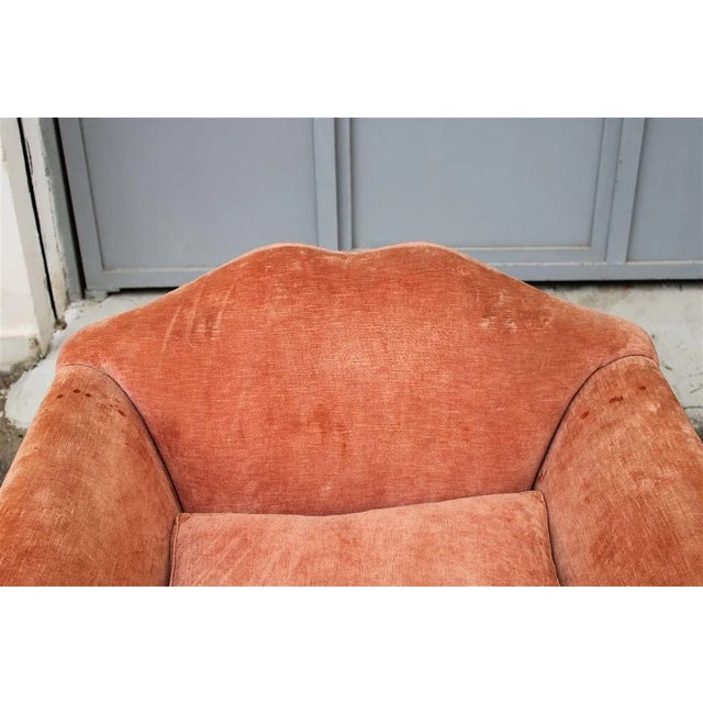 Gold Set of Lounge Chairs by Guglielmo Ulrich, 1950s For Sale - Image 8 of 17