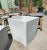 Outdoor modern square cement planter box. Includes drainage hole on bottom. Each planter will have slight variations in...