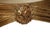 An exceptionally uncommon pair of sculptural giltwood curule benches by Henredon, created with the substantial...