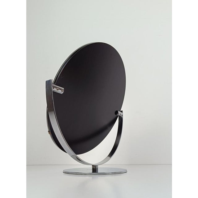 Vintage Eye Wear Counter Mirror with Adjustable Stand in Polished Chromed Metal, 1970s For Sale - Image 17 of 18