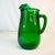 Green 1950s Vintage Art Deco Boho Chic Americana Anchor Hooking Green Juice Pitcher. For Sale - Image 8 of 9