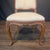 Elegant set of 6 French carved walnut dining chairs or side chairs, Louis XV 19th Century with all new upholstery....