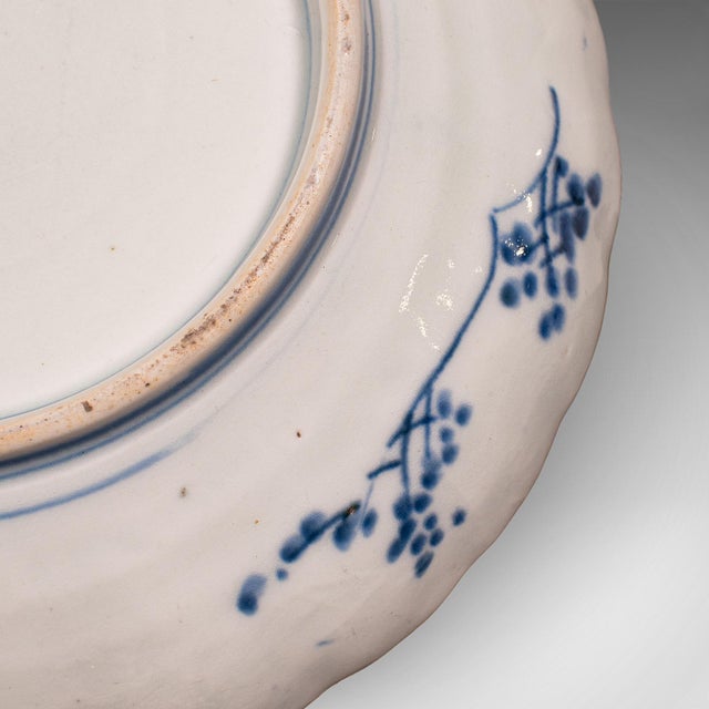 Antique Imari Display Plate, Japanese, Ceramic, Serving Dish, Meiji, Victorian For Sale - Image 9 of 9