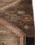 Vintage Circa 1940 Brown Turkish Oushak Hand Knotted Wool Runner 3ft 11in X 15ft 1in For Sale - Image 15 of 18