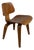 DCW Dining Chair in Walnut by Charles and Ray Eames for Herman Miller, 1950s For Sale