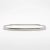 White Oval Tray in White Shagreen With Polished Stainless Steel by Kifu Paris For Sale - Image 8 of 9
