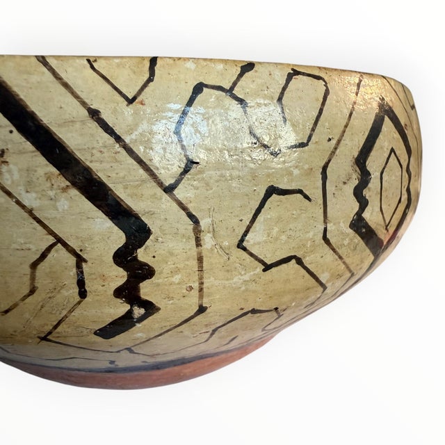 Shipibo Ceramic Bowl For Sale - Image 4 of 6