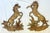 Great pair of Syroco decorative wall hanging 'Rodeo Horses' from the mid 20th century. Each is made of wood with a shiny...