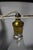 Large Mid-Century Four-Light Opaline and Polished Brass Bowl Chandelier, 1960s For Sale - Image 15 of 17