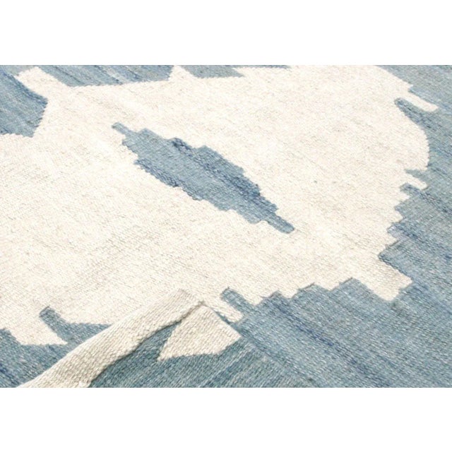 Contemporary Ikat Design Kilim For Sale - Image 4 of 6
