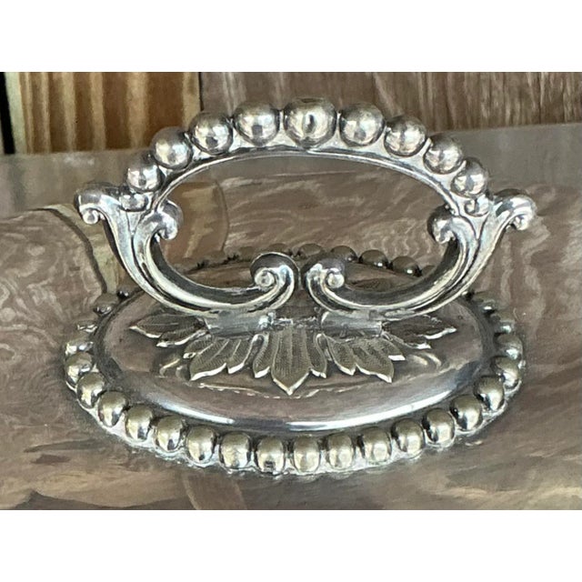 Vintage Regency Plate Dome Warming Tray For Sale In West Palm - Image 6 of 7