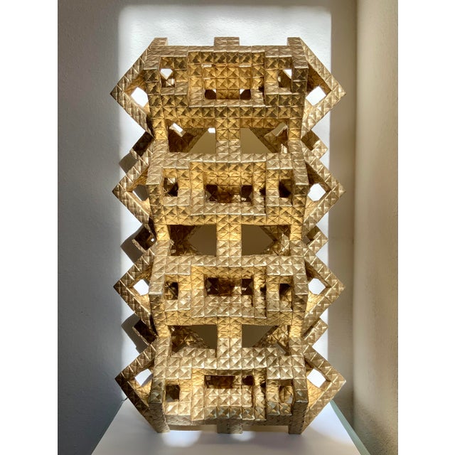 Abstract Monumental Origami Art Sculpture For Sale - Image 3 of 10