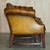 Antique Brown Leather Chesterfield Library Living Room Set, Set of 4 For Sale - Image 16 of 18