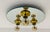 1960s Mid Century Modern Space Age German Flush Ceiling Lamp For Sale - Image 10 of 10