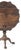 18th Century Folding Table by King Jose in Noble Wood For Sale - Image 4 of 8