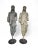 Gray Large Greek Bronze Sculptures, 1940s, Set of 2 For Sale - Image 8 of 12