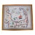 Cap Codd C1930s Crewel Embroidered Map For Sale