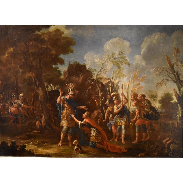 Francesco fontebasso (venice 1709 - venice 1769) alexander the great grants mercy to the persians oil on canvas 108 x 153...