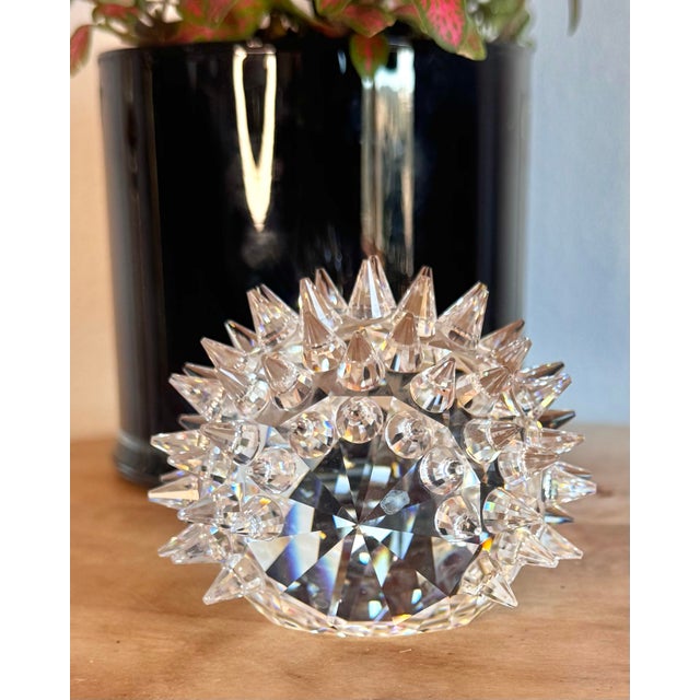 Vintage Swarovski Crystal Hedgehog For Sale - Image 6 of 9