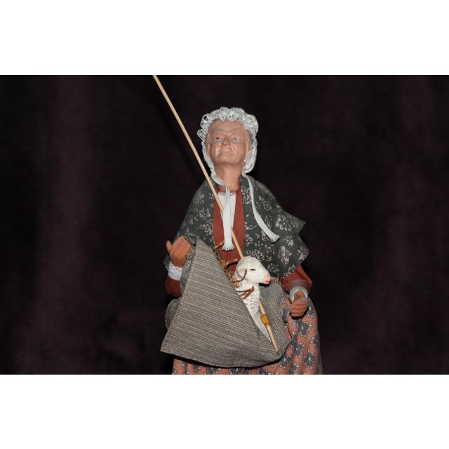 Provence Santons Women Figurines, 1990s, Set of 3 For Sale - Image 16 of 18