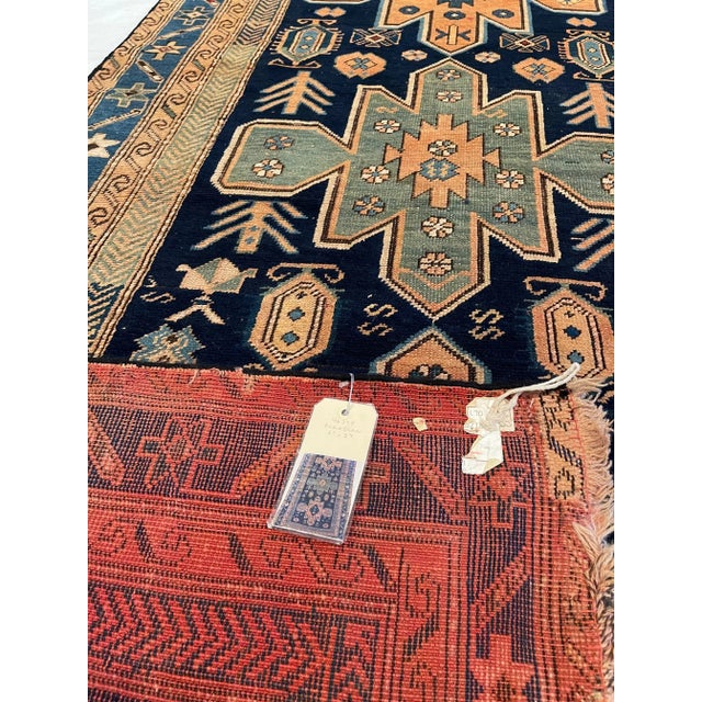 Traditional 19th Century Caucasian Rug For Sale - Image 3 of 4