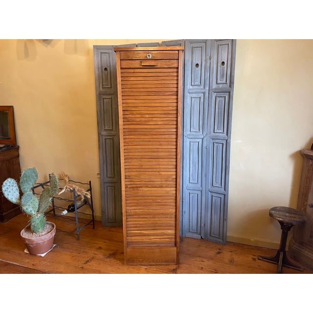 Vintage Art Deco Filling Cabinet, 1920s For Sale - Image 14 of 15