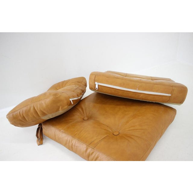Leather Adjustable Armchair from Peem, Finland, 1970s For Sale - Image 16 of 18