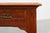 Art Deco Carved Oak Table with Copper Details, Belgium, 1920s For Sale - Image 11 of 13