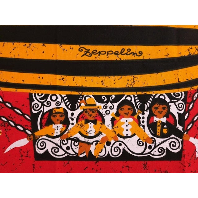 Mid-Century Modern Mid-Century German Pop Art Screen Printed Wall Hanging by Traute Sänger, 1970s For Sale - Image 3 of 6