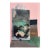"Superbloom 5" Original Mixed-Media Collage on Paper by Zac Woodiel For Sale