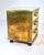 Sarreid Ltd. Serried Spain Brass Clad Chest, Nightstand, 1970's For Sale - Image 4 of 14
