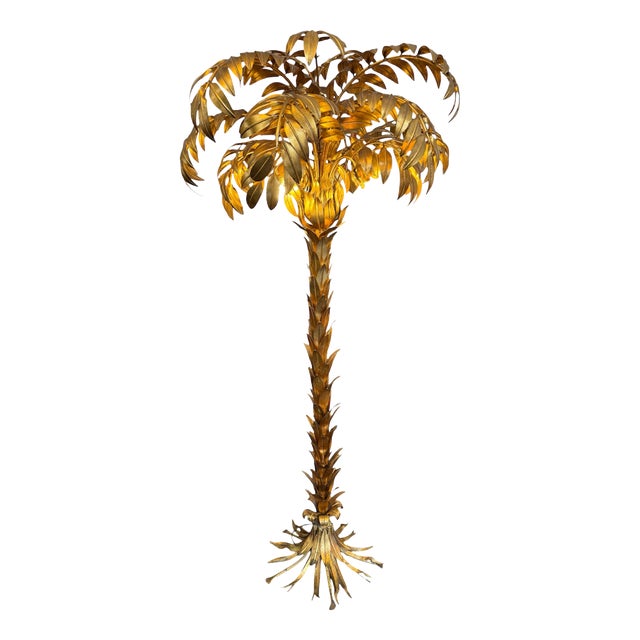 Palm Lamp by Hans Kögl, 1970s For Sale