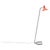 A rare model 8025 floor lamp designed by j.j.m. Hoogervorst for anvia in the netherlands in 1957. The lamp features a...