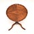 Antique Figured Walnut Pie Crust Wine Table, 1930 For Sale - Image 4 of 7