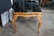 Antique Italian Baroque Venetian Walnut Burl Black Top Glass Dining Table Desk For Sale - Image 16 of 18
